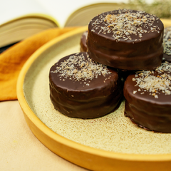 Alfajor dulce de leche de coco (Vegano) - comprar online