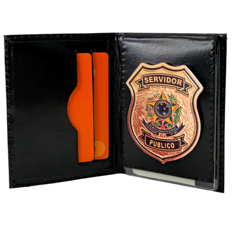 Servidor Público - Carteira em Couro Legítimo - PORTA DOCUMENTOS - comprar online