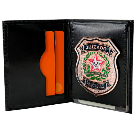 Juizado Minas Gerais - Carteira em Couro Legítimo - PORTA DOCUMENTOS
