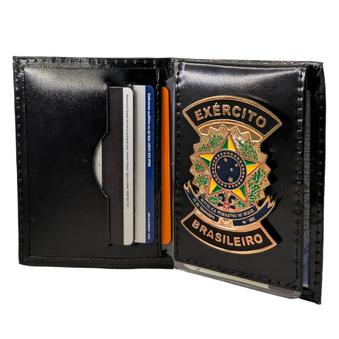 EXÉRCITO BRASILEIRO - Carteira em Couro Legítimo - Porta Documentos - comprar online