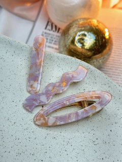 Kit 3 bicos de pato ondulado mesclado BCFD01 - Ruchelli Bijoux