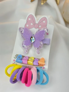 Kit infantil borboleta II INFVR05 - Ruchelli Bijoux