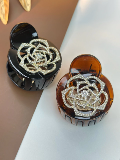 Piranha m flor vazada strass PIFD02 - comprar online