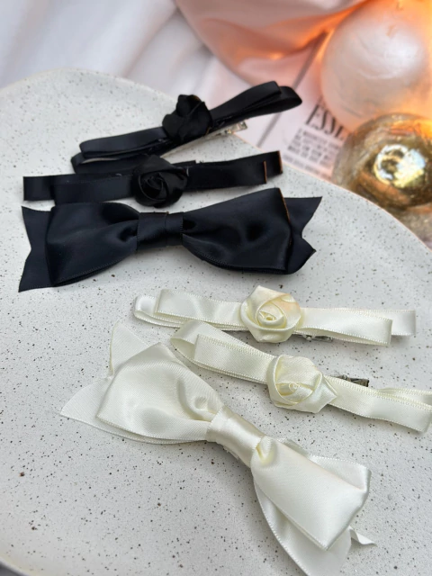 Kit 3 bicos de pato laços bcfd01 - comprar online