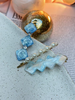 Kit 3 peças losangos BCGR01 - Ruchelli Bijoux