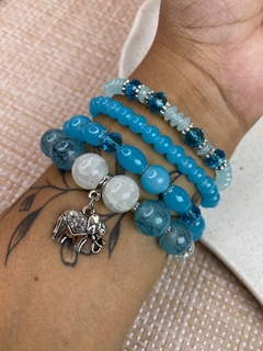 Kit de pulseira elefante PULY01 - comprar online