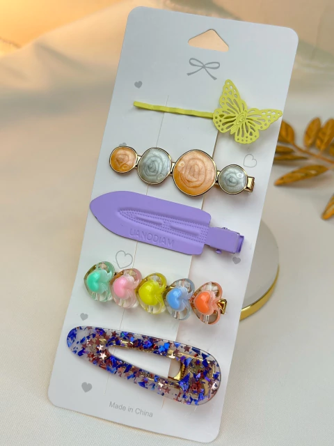 Cartelona 5 peças marina lilás CAROT01 - comprar online