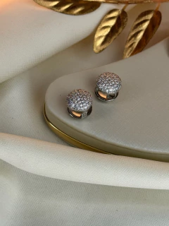 Brinco botão click BRIGR10 - Ruchelli Bijoux