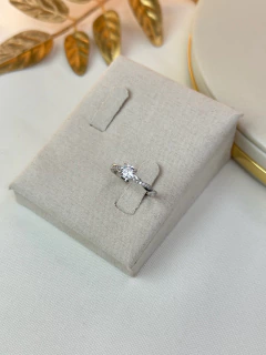 Anel cristal trançado cravejado ANLS07 - Ruchelli Bijoux