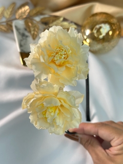 Tiara dupla de flores TIAMR01 na internet