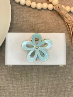 Piranha ferro G flor vazada luxo PIDN01 - Ruchelli Bijoux