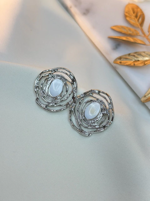 Brinco esfera desenhada BRIJT09 - comprar online