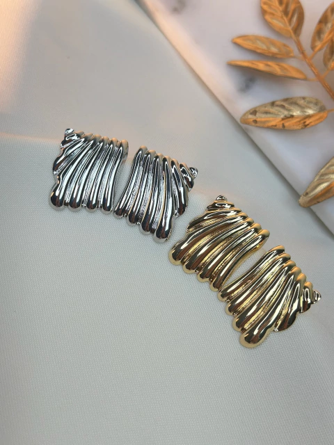 Brinco quadrado vintage BRIJT09 - comprar online