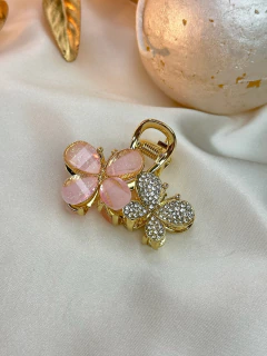 Piranha P dupla borboleta cravejada/vidrilho PIFD10