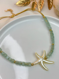 Imagem do Colar fio estrela do mar CONG03
