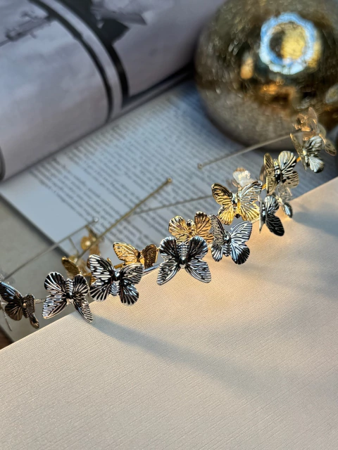 Tiara ferro borboleta TIMU06 - comprar online