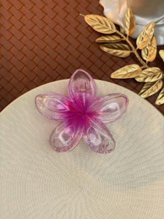 Piranha G Hibisco Glitter PIYU01 - Ruchelli Bijoux