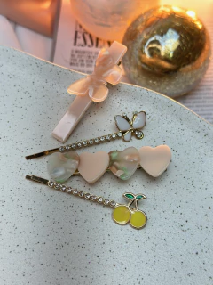 Kit 4 peças cereja/borboleta resinadas BCJT01 - loja online