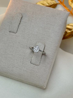 Anel falange gota cravejado ANJM02 - Ruchelli Bijoux