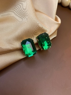 Brinco pedraria pressão jc84 - Ruchelli Bijoux