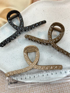 Piranha G nó text couro PIYUI01 - Ruchelli Bijoux