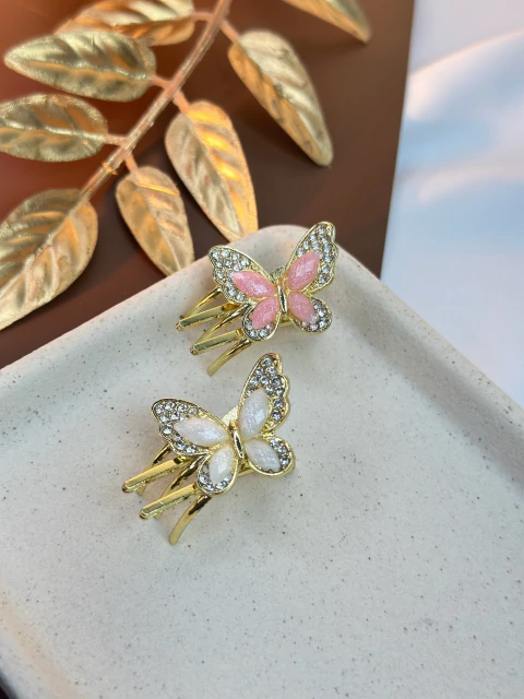 Bico de pato P borboleta de vidro BCFD01 - comprar online