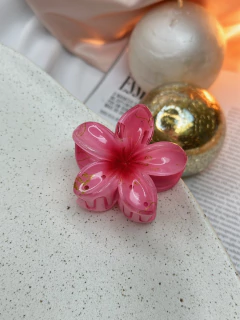 Piranha M Hibisco fios de ouro