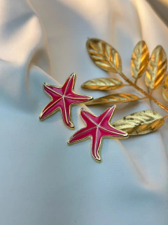 Brinco estrela resinada BRISE01 - Ruchelli Bijoux