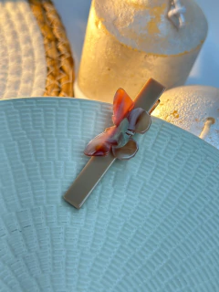 Bico de pato liso borboleta flocado BCFD01 na internet