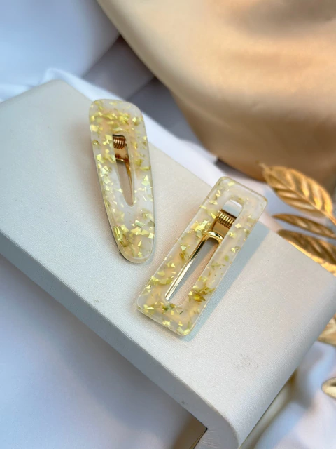 Bico de pato flocado dourado BCHQ01 - comprar online