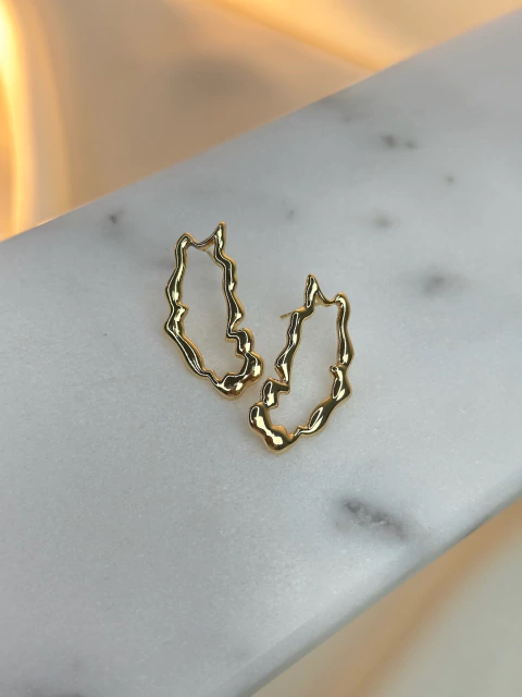 Brinco oval torcido II BRIEZ01 - comprar online