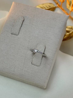 Anel falange coração/cristal ANJM02 - Ruchelli Bijoux