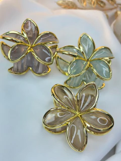 Piranha G hibisco dark/borda dourada PIMU12 na internet