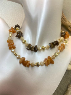 Chocker cascalho misto/cristal ng15 - comprar online