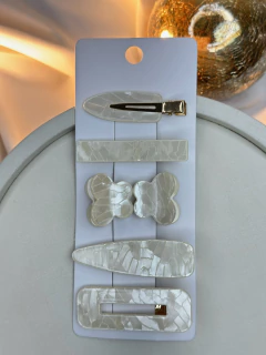 Cartelona 6 peças borboleta CARFD07