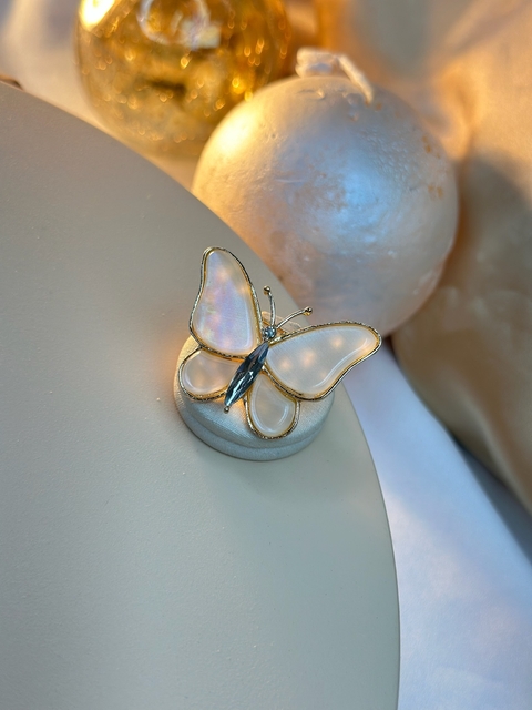 Broche borboleta madreperola BROPK01 - comprar online