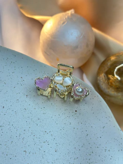 Imagem do Piranha ferro P três corações resinados PILR01