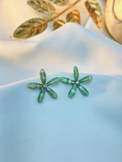 Brinco flor aplicação BRILA03 - comprar online