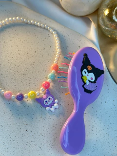 Imagem do Kit escova e colar turma Hello Kitty INFVD01