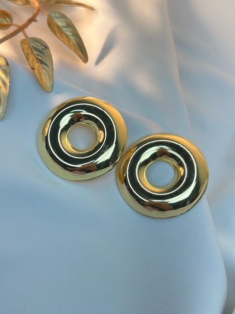Brinco circulo vazado BRIDN06 - comprar online