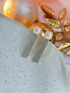 Kit 2 bicos de pato reto cravejado quadrado BCLR04 na internet