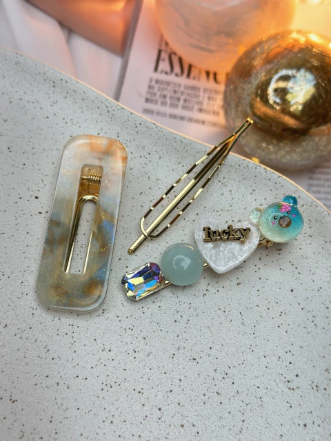 Kit 3 peças urso azul BCPR01 - comprar online