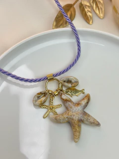 Colar cordão estrela/fundo do mar CONG03 - comprar online