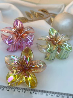 Piranha G hibisco DARK translucido PIMU12 - Ruchelli Bijoux