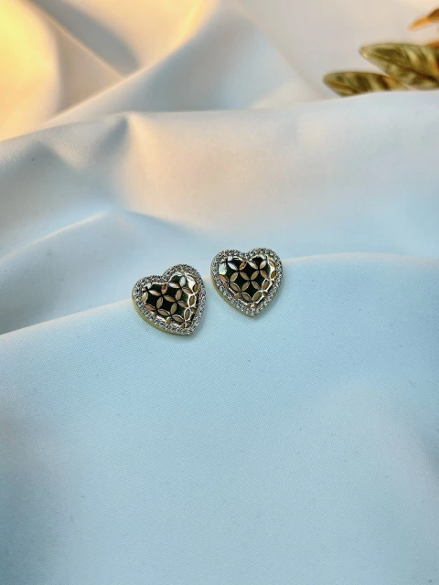 Brinco coração premium BRIJC08 - comprar online