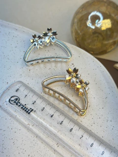 Piranha meia lua/flores p PIMU05 - Ruchelli Bijoux