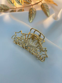 Piranha m estrela/concha ferro PILC03 - Ruchelli Bijoux