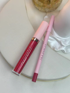 Imagem do Kit 2em1 lapis contorno/baton TONS DE ROSA DIVJC10