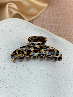 Piranha G meia lua acetato animal print PIYU01 - loja online