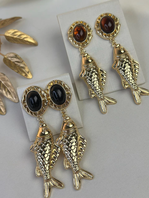 Brinco pendurado peixe SARDINHA BRISN07 - comprar online